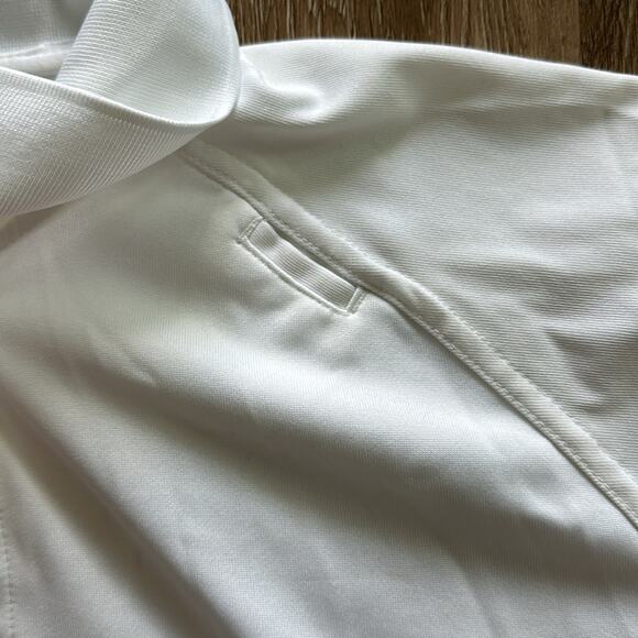 5.11 Tactical Jersey Short Sleeve Polo White Size Large Workwear - Picture 3 of 7